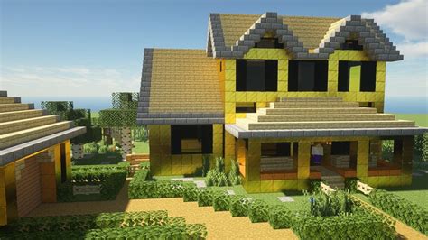 GOLDEN GABLE HOUSE +Timelapse Minecraft Map