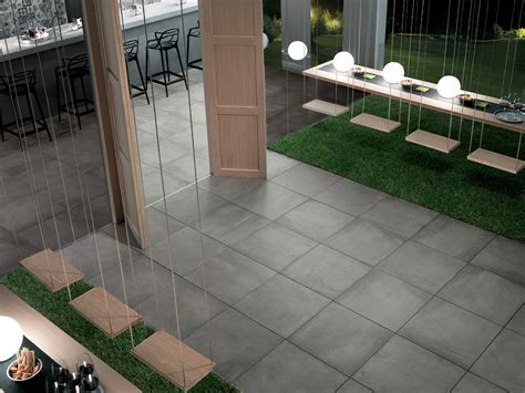 Outdoor Floor Tiles that looks like Concrete | Concrete effect tiles