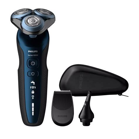 Shaver series 6000 Wet and dry electric shaver S6650/48 | Philips