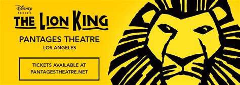 The Lion King Tickets | Pantages Theatre in Hollywood, California