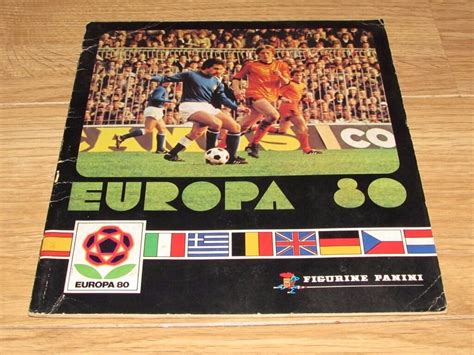 PANINI EUROPA 80 1980 - ORIGINAL COMPLETE FOOTBALL STICKER ALBUM | in Southgate, London | Gumtree