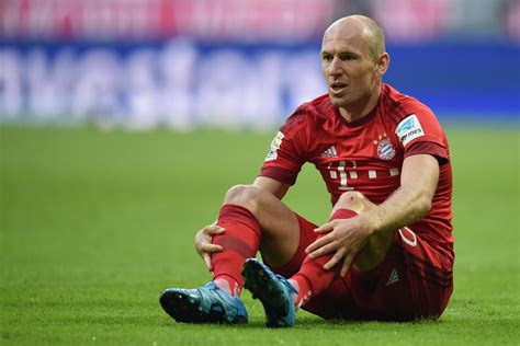 Arjen Robben's injury will force him to miss four weeks for Bayern Munich - Bavarian Football Works