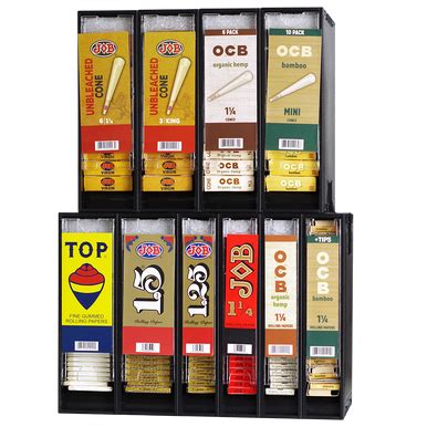 Modular Cigarette Papers/Cones Mixed 10ct Display