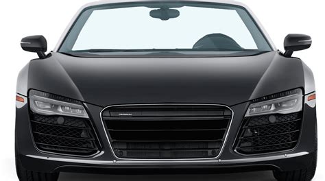 Lutzie Black Audi Car Front View - Audi R8 Front View - Free ...