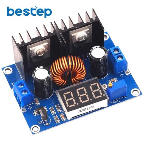 DC 4 40V 8A Voltage Regulator Module Digital PWM Adjustabl DC DC Step Down Voltage Regulator DC ...