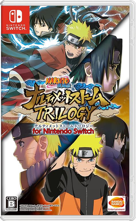 Naruto Shippuden: Ultimate Ninja Storm Trilogy - Japanese cover art | The GoNintendo Archives ...