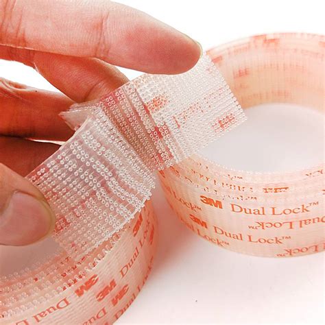 3m dual lock tape SJ3560, Clear Dual Lock, Clear Adhesive Circles