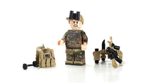 Custom Army Ranger Made With Real LEGO® Minifigure