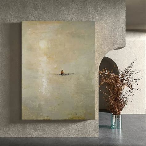 minimalist landscape acrylic painting minimalist landscape art for living room