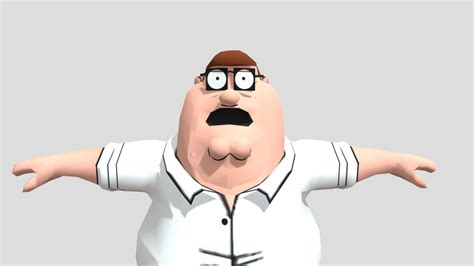 Peter Griffin Low Poly (Family Guy Video Game) - Download Free 3D model by rocko´s modern life ...