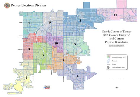 Denver City Council District Map - Western Europe Map