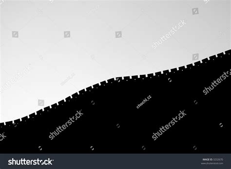 Silhouette Great Wall China Stock Photo 3232670 - Shutterstock