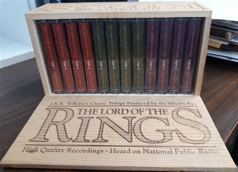 The Lord of the Rings Audio-book Set of 12 Cassettes (2001) ~ by J.R.R ...