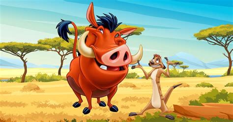 Timon and Pumbaa's Roles in the Lion King Narrative