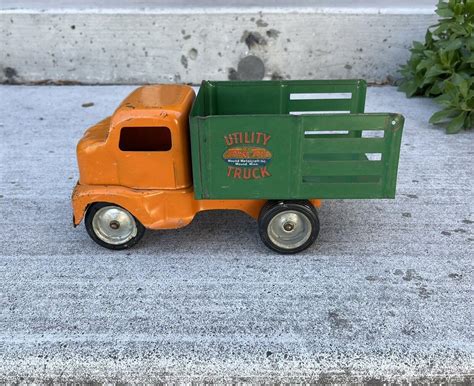 Vintage 1950s Tonka Utility Trucks Original Truck | #4578489316