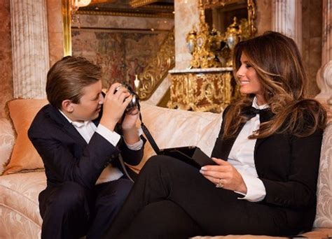 Melania Trump shares rare photo of son Barron on Mother's Day | HELLO!