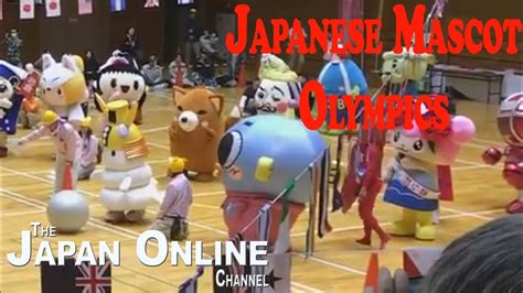 Japanese Mascots (Mascot characters) Olympics in Japan - YouTube