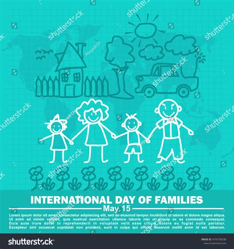 International Day Families Poster Banner Stock Vector (Royalty Free) 1676750338 | Shutterstock