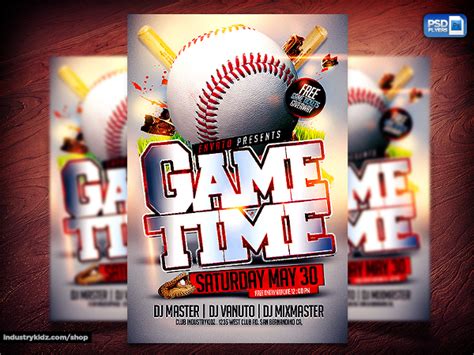FREE 19+ Baseball Flyers in EPS | PSD | AI | InDesign | MS Word | Publisher