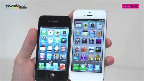 Apple iPhone 4S VS iPhone 5 - YouTube