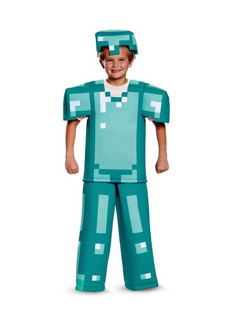 Minecraft Superior Blue Armor Boys Costume - Video Game Costumes