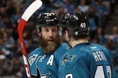 5 best photos of Joe Thornton's playoff beard | theScore.com