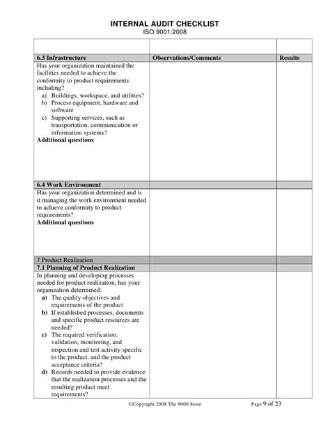 Iso 9001 Internal Audit Report Template (8) - TEMPLATES EXAMPLE | TEMPLATES EXAMPLE in 2021 ...