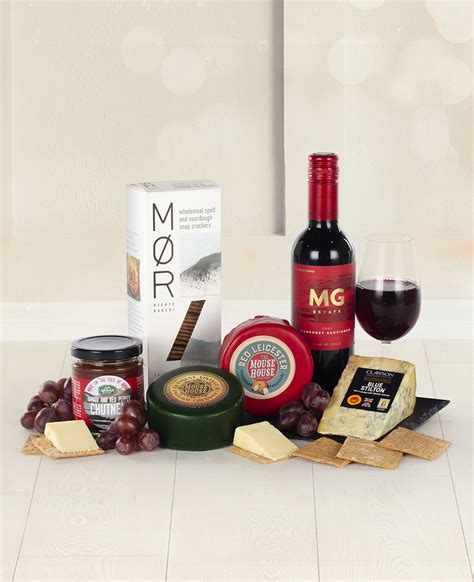 Cheese and Wine Deli Slate Gift Parcel (Gift Hampers Liverpool)