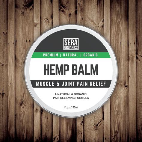 Hemp balm for pain Hemp Oil Pain Relief Cream Balm | Etsy