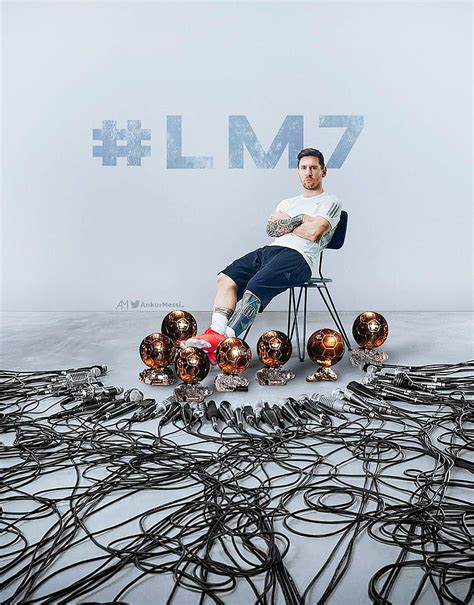 Lionel Messi, Leo Messi, LM7, Leo, 2021 Ballon d'or, Messi ballon d'or, Ballon d'or 2021, GOAT ...