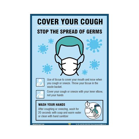 Mr. Safe - Cover Your Cough with Tissue - Stop The Spread of Virus ...