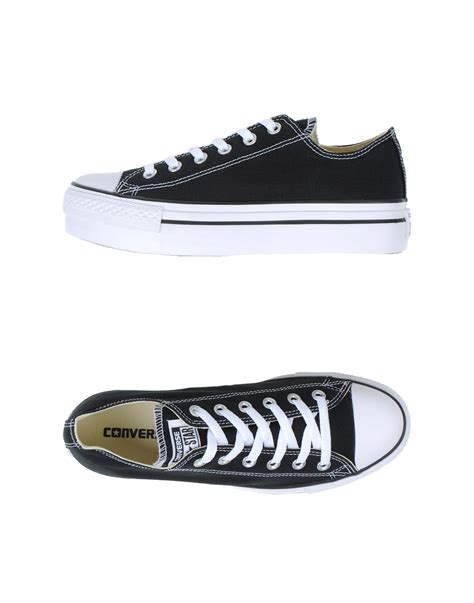 Lyst - Converse Low-tops & Sneakers in Black