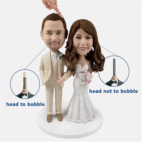 Custom Bobbleheads UK: 5 Ways to Decorate Your Cake With Wedding Bobbleheads