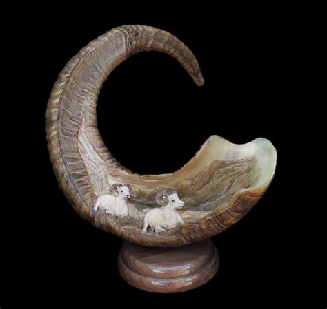 Horn Carvings by Ben Firth