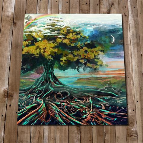 Tree of Life Wall Art Spiritual Art Decor Sacred Tree of | Etsy