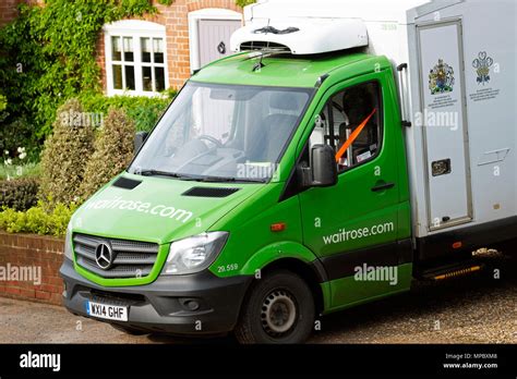 Waitrose delivery van hi-res stock photography and images - Alamy