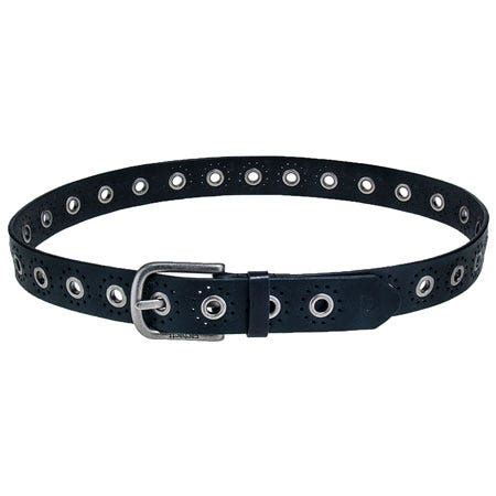 Carhartt Belts: Women's Black 2209 30 Perforated Italian Leather Belt