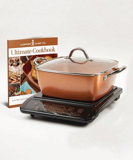 Copper Chef Copper Chef XL 11" Casserole Kit & Induction Cooktop ...