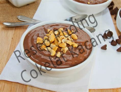 tips&trick: Resep Puding Praktis | Puding Cokelat Kacang