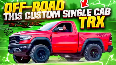 Singlecab Baby TRX Supercharged OFF-ROAD MACHINE 🚀 - YouTube