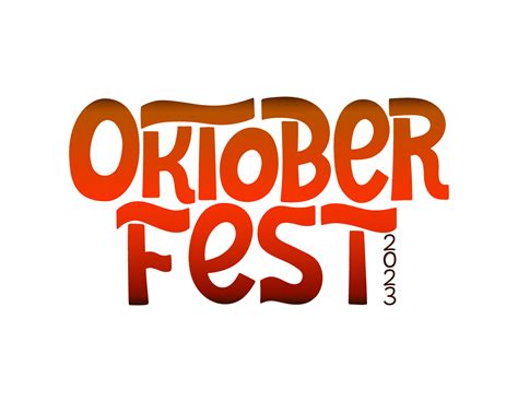 Oktoberfest 2023 handwritten text. Traditional bavarian beer festival lettering. Vector design ...