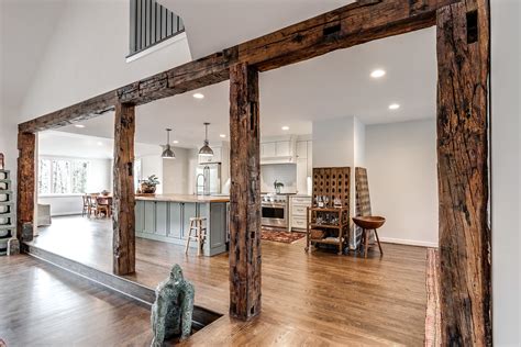 Rustic Wooden Beam Pillars for Modern Homes