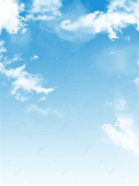 Latar belakang Bahan Latar Belakang Langit Biru Cerah Awan Putih Gambar Wallpaper Untuk Download ...