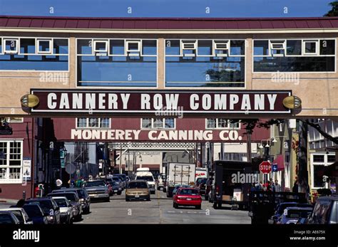 Historic CANNERY ROW MONTEREY CALIFORNIA Stock Photo - Alamy