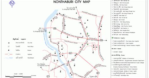 Nonthaburi Map Thailand Travel Tour Maps: Nonthaburi Map