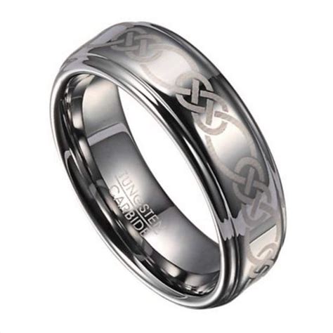 48 Fantastic Celtic Silicone Rings No19088 | Tungsten wedding bands, Mens wedding bands tungsten ...