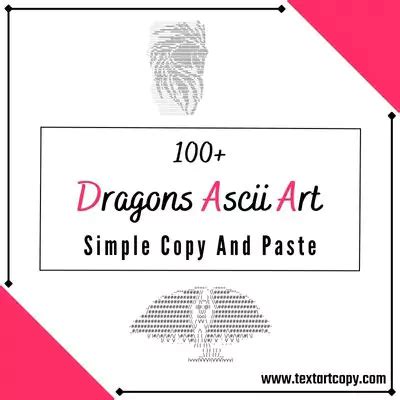 100+ Ascii Dragons Copy And Paste