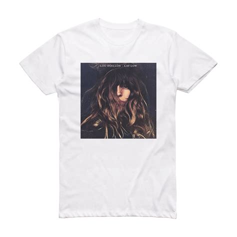 Lou Doillon Lay Low Album Cover T-Shirt White – ALBUM COVER T-SHIRTS