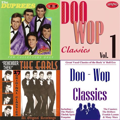 50s and 60s doo wop cd mix