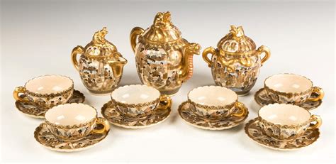 Japanese Satsuma Tea Set | Cottone Auctions